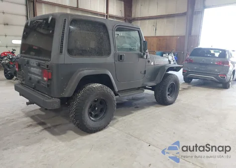2000 Jeep Wrangler Sport z USA, uszkodzony, nr VIN 1J4FA49S4YP753434